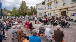 Beim Festakt für den Martin-Häge-Platz spielt am Samstag der Musikverein Eintracht Aidlingen.