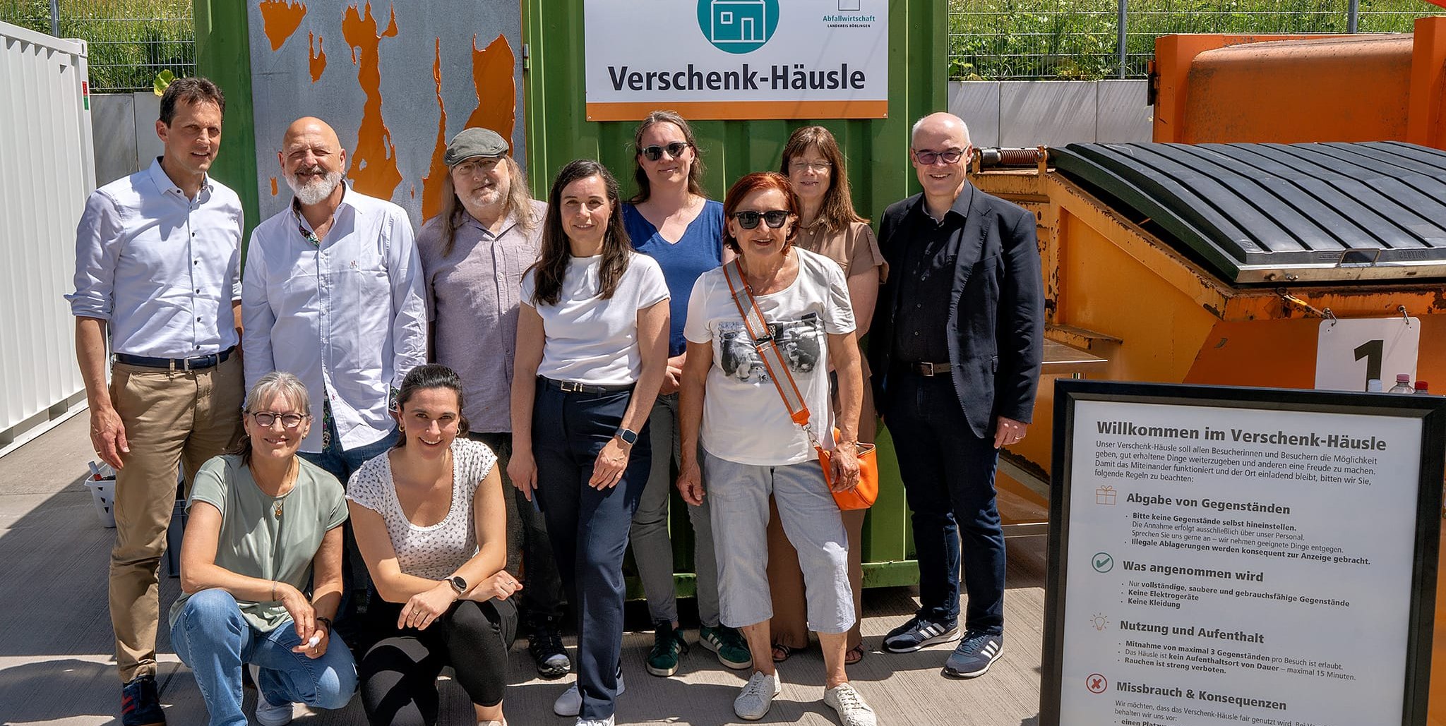 Zu schade für den Müll: Grafenau eröffnet sein Verschenk-Häusle