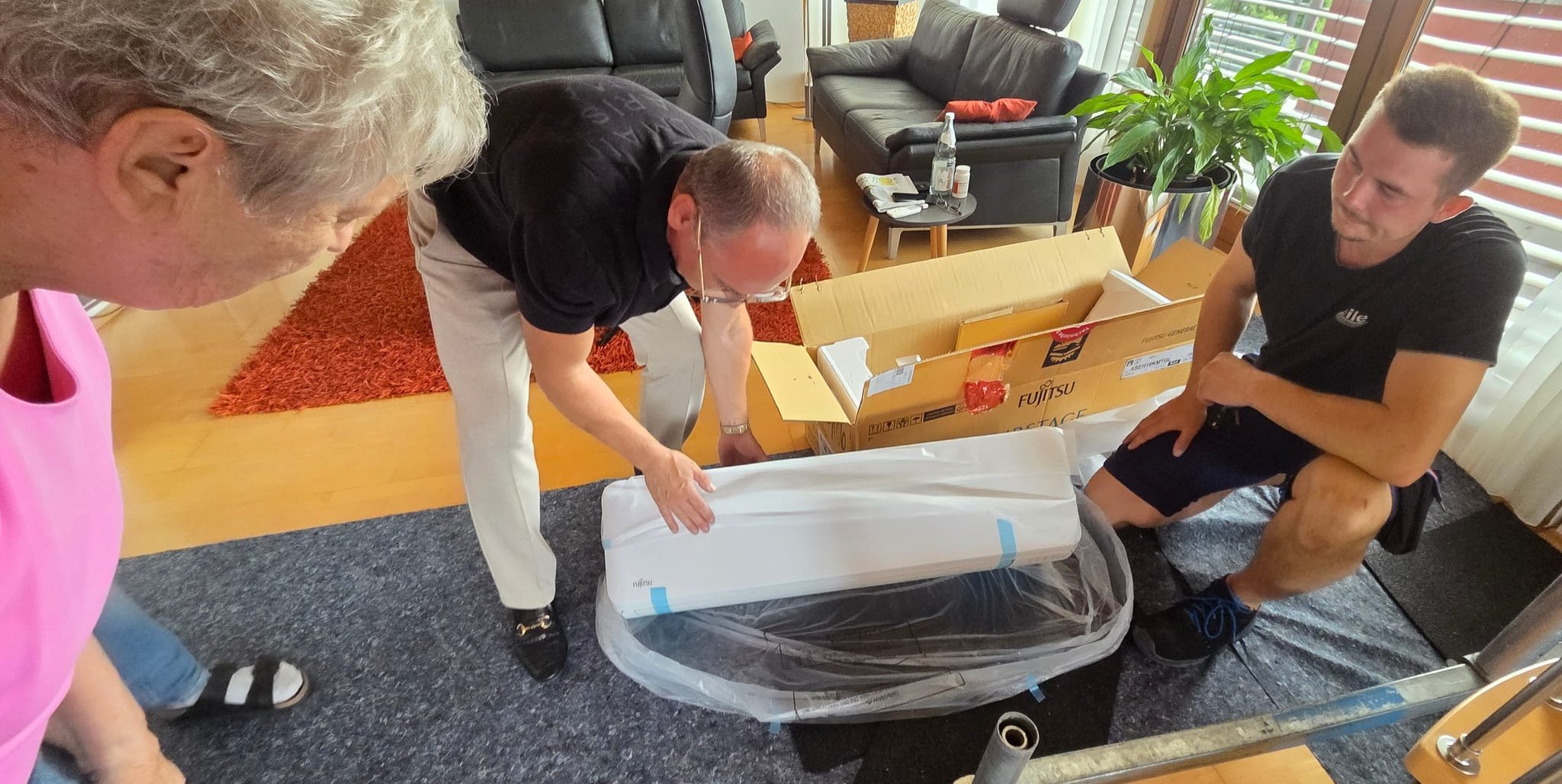 When a living room in Holzgerlingen becomes a climate construction site