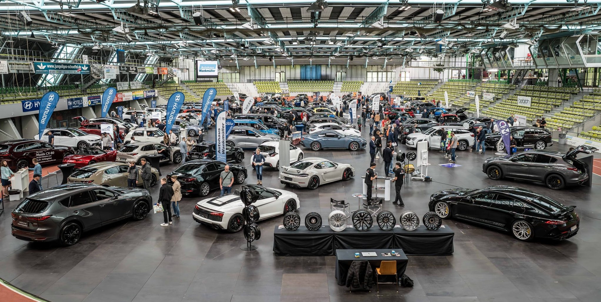 Sindelfingen Auto Show in the Glass Palace