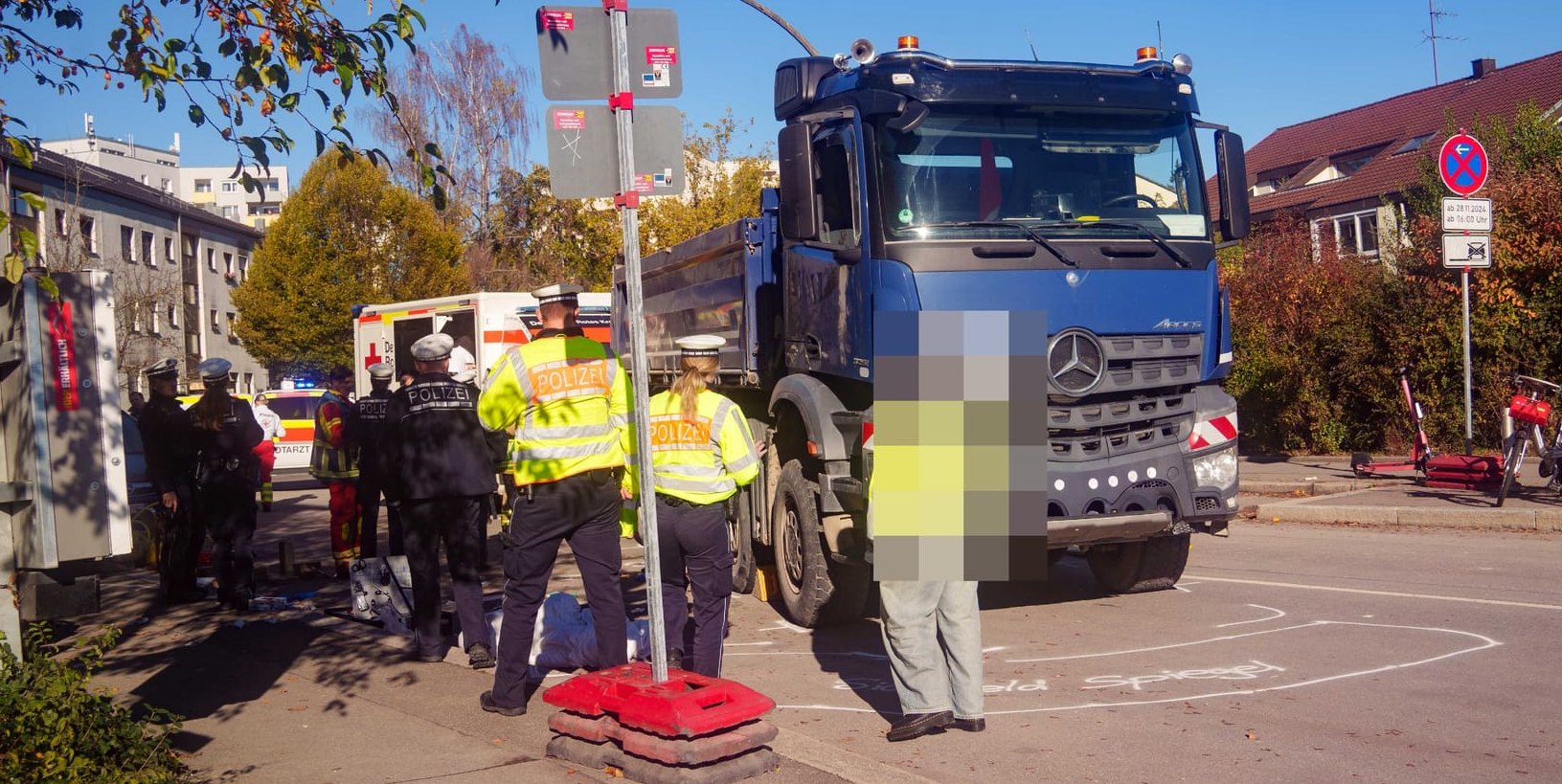 Sindelfingen: Truck hits 23-year-old - | Life-threatening injuries