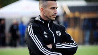 VfL-Trainer Roberto Klug will in der  Landesliga von Spiel zu Spiel denken.  Bild: photostampe