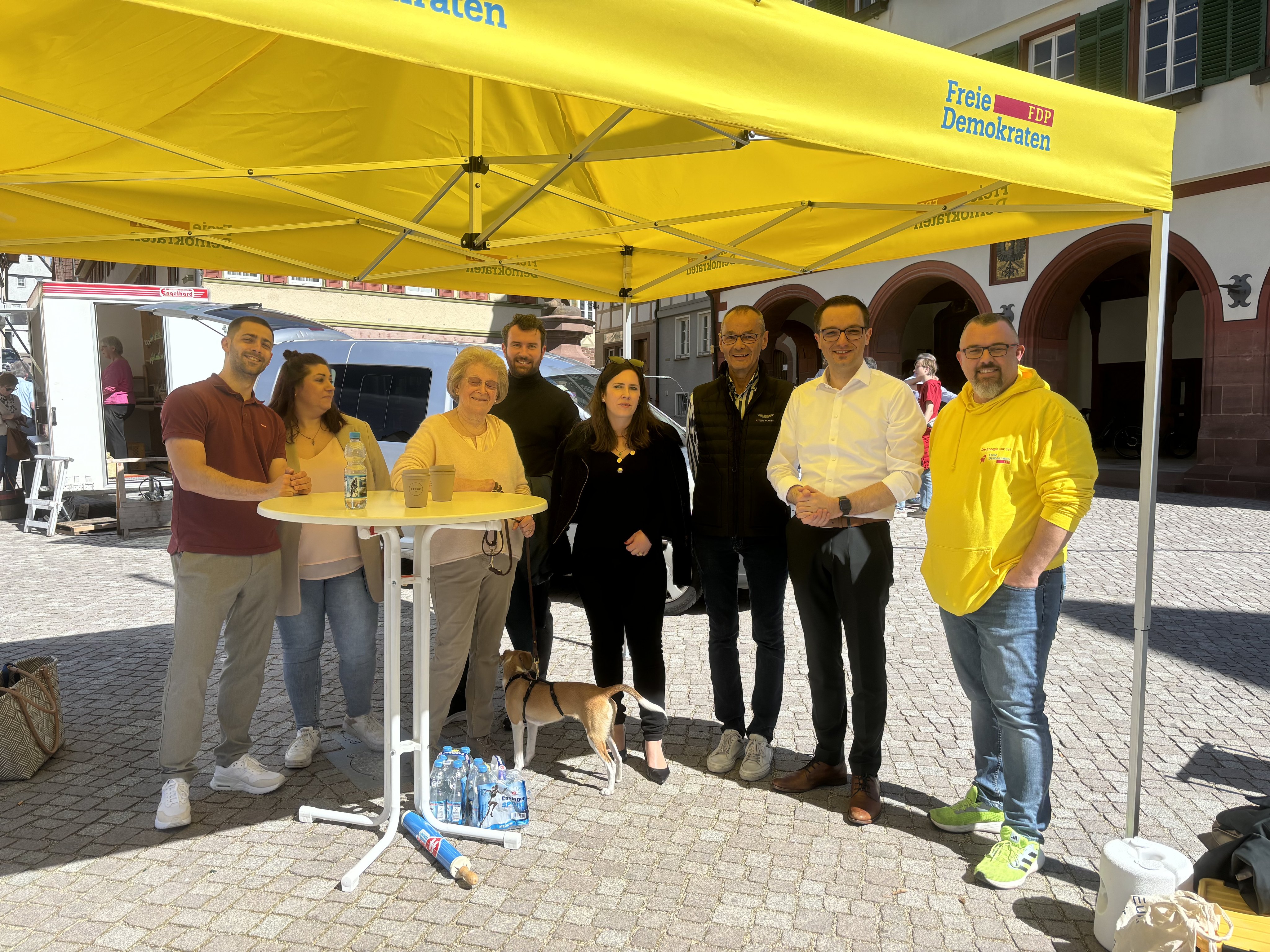 Die FDP in Weil der Stadt geht mit großem Optmismus in die heiße Phase des Kommunal-Wahlkampfs.Bild: z