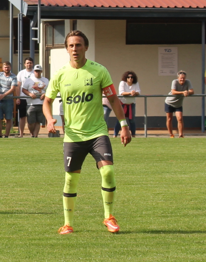 Marius Güra ist eit einem Jahr Kapitän des GSV Maichingen und stellt