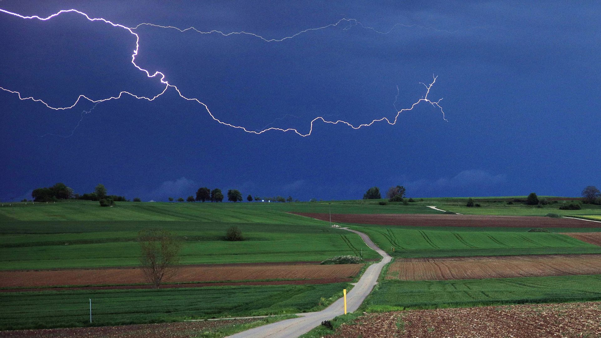 Am Donnerstag zogen Unwetter über Baden-Württemberg.