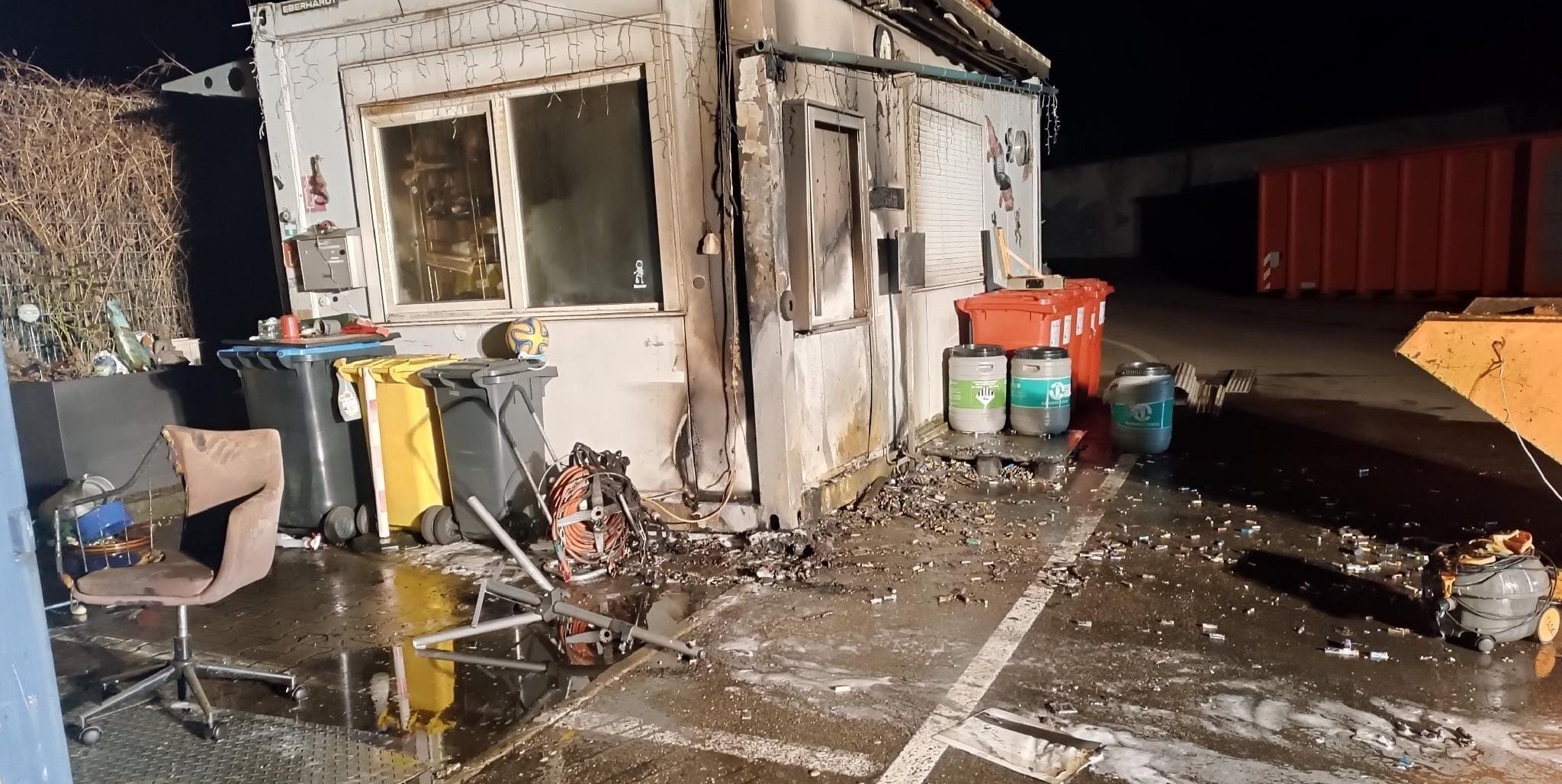 Blaulicht Wertstoffhof in Weil der Stadt nach Brand vorerst geschlossen Nachrichten