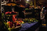 Vorweihnachtliche Stimmung auf dem Sindelfinger Marktplatz.