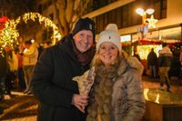 Vorweihnachtliche Stimmung auf dem Sindelfinger Marktplatz.