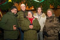 Vorweihnachtliche Stimmung auf dem Sindelfinger Marktplatz.