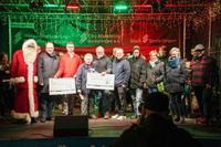 Vorweihnachtliche Stimmung auf dem Sindelfinger Marktplatz.