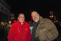 Vorweihnachtliche Stimmung auf dem Sindelfinger Marktplatz.
