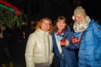Vorweihnachtliche Stimmung auf dem Sindelfinger Marktplatz.