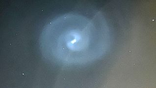Das Lichtphänomen war über Deutschland und Teilen Europas zu sehen.