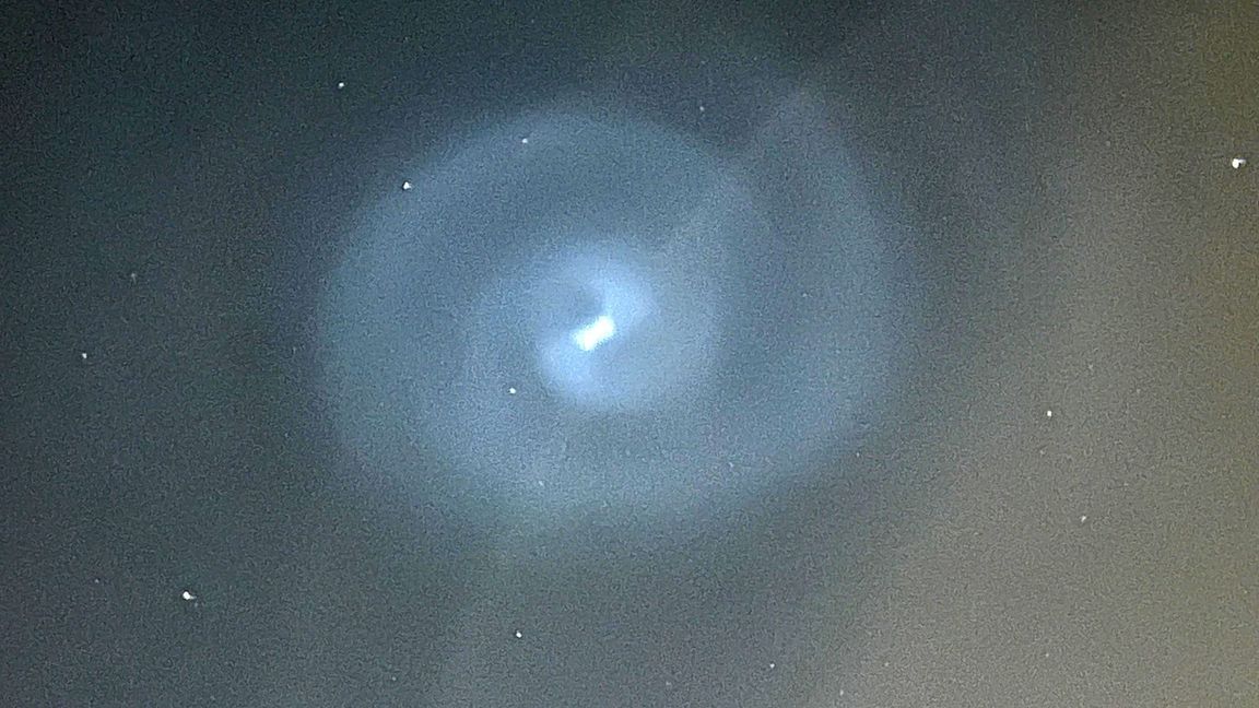 Das Lichtphänomen war über Deutschland und Teilen Europas zu sehen.