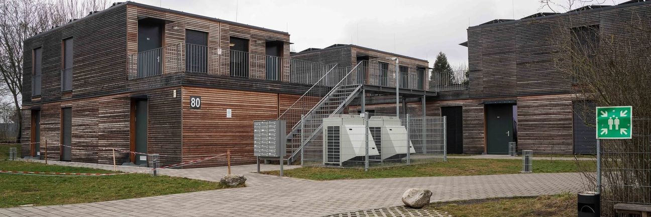 2019 wurde genehmigt, diese Unterkünfte für Geflüchtete in Dagersheim zu errichten.