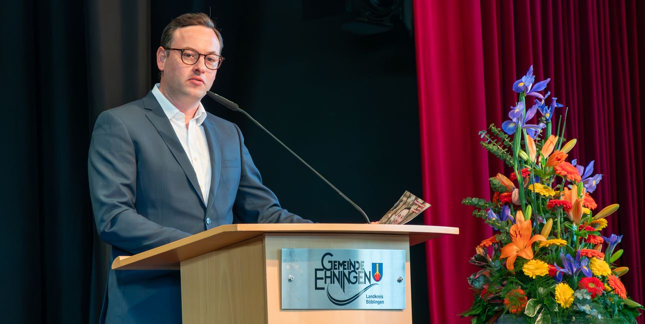 Bürgermeister Lukas Rosengrün wünscht sich weiterhin einen respektvollen und wertschätzenden Umgang in der Gemeinde.