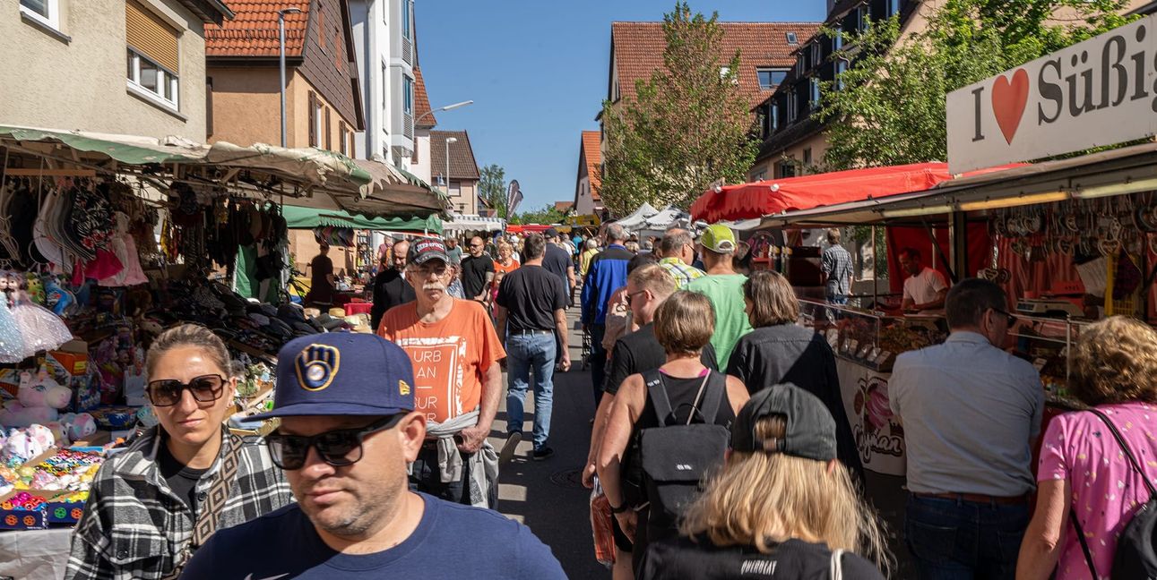Am Montag ist Pfingstmarkt in Ehningen.
