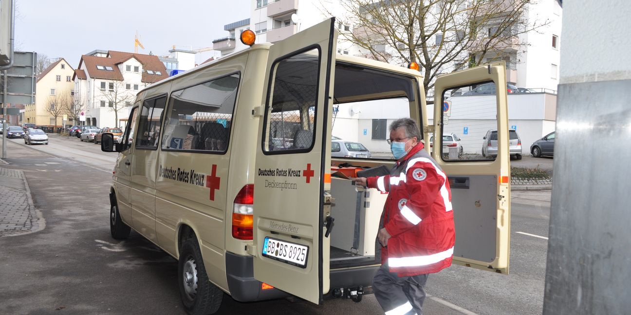 Mobiles Impfteam startet in Leonberg. Bild: Landratsamt