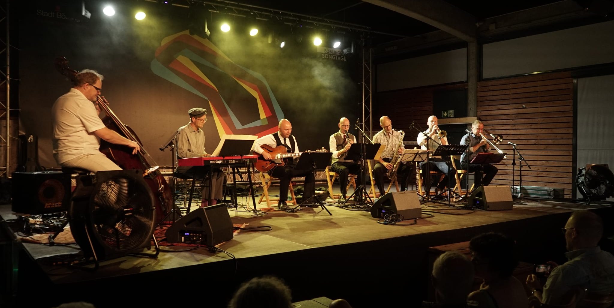 Vintage-Orchestra in Böblingen beim Sommer am See