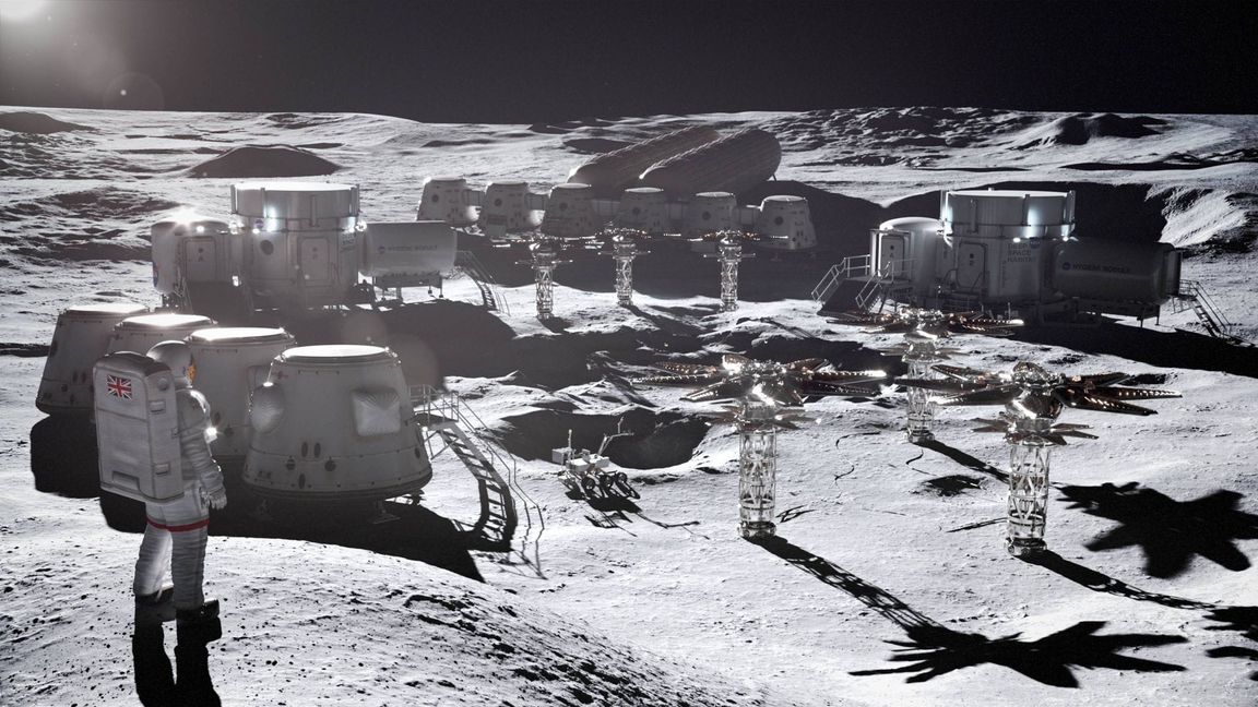 Ein AKW auf dem Mond könnte die benötigte stabile Stromversorgung für künftige Mondmissionen bereitstellen, wenn dort während der rund zweiwöchigen Dunkelphase zwischen Untergang und Aufgang der Sonne keine Solarenergie geschöpft werden kann.