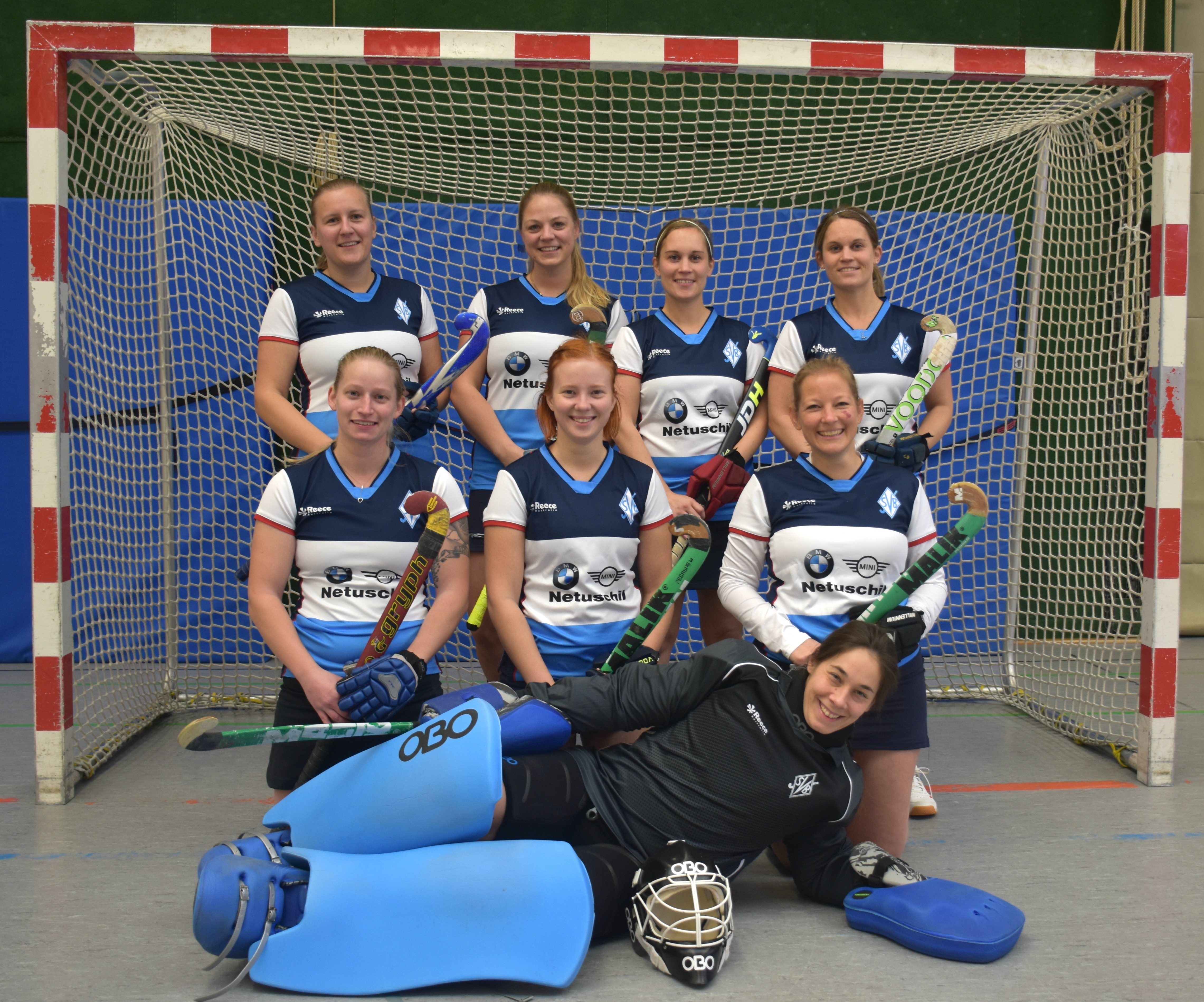 Die Böblinger Hockey-Damen mussten sich beim eigenen Turnier mit Platz drei zufrieden geben. Bild: Meyer