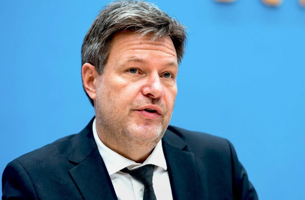 Wirtschafts- und Klimaschutzminister  Robert Habeck (Grüne)