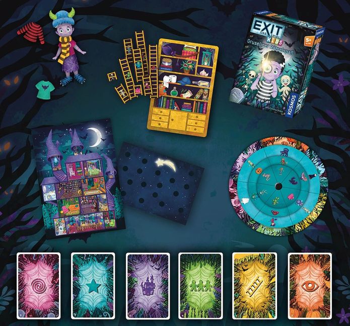 Gruseliger Rätselspaß mit „Exit - Das Spiel Kids“.