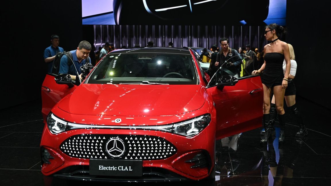 Mit dem CLA will Mercedes in China seine Produktoffensive starten.