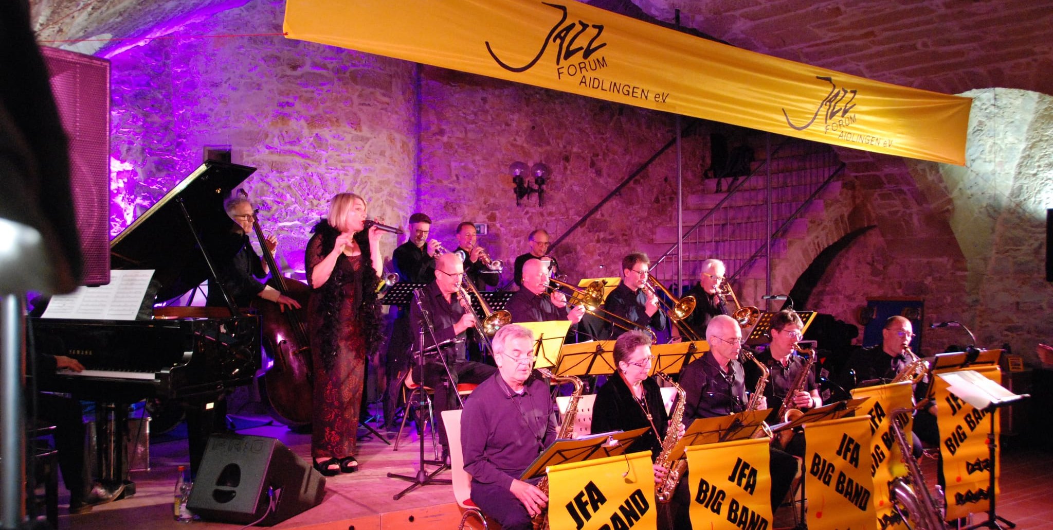 Die Big Band des Jazz-Forums-Aidlingen genießt weit über die Kreisgrenzen hinaus einen hervorragenden Ruf.