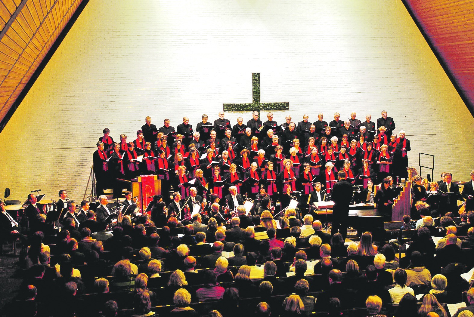 Seit Jahren erklingt in der Johanneskirche Musik zu Karfreitag. Bild: Stampe/A