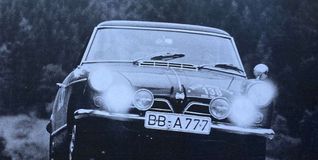 Karl Heinz Panowitz wurde 1966 mit seinem  NSU Wankel Spider deutscher Rallyemeister.