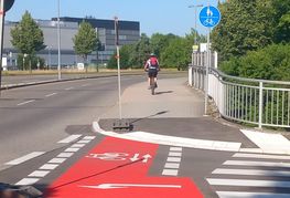Für die Bedürfnisse der Radfahrer gibt es in Sindelfingen noch einiges zu tun. Bild: z