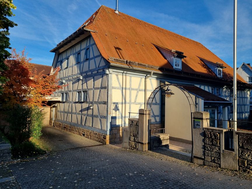 Die Zehntscheuer in Schönaich dient künftig auch als Trauzimmer. Bild: Hamann