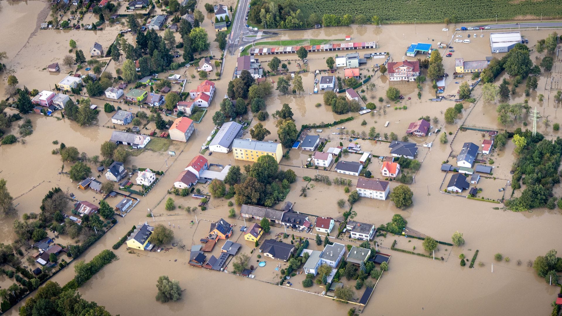 Ganze Regionen in Tschechien leiden unter einem Jahrhunderthochwasser. (Foto aktuell)