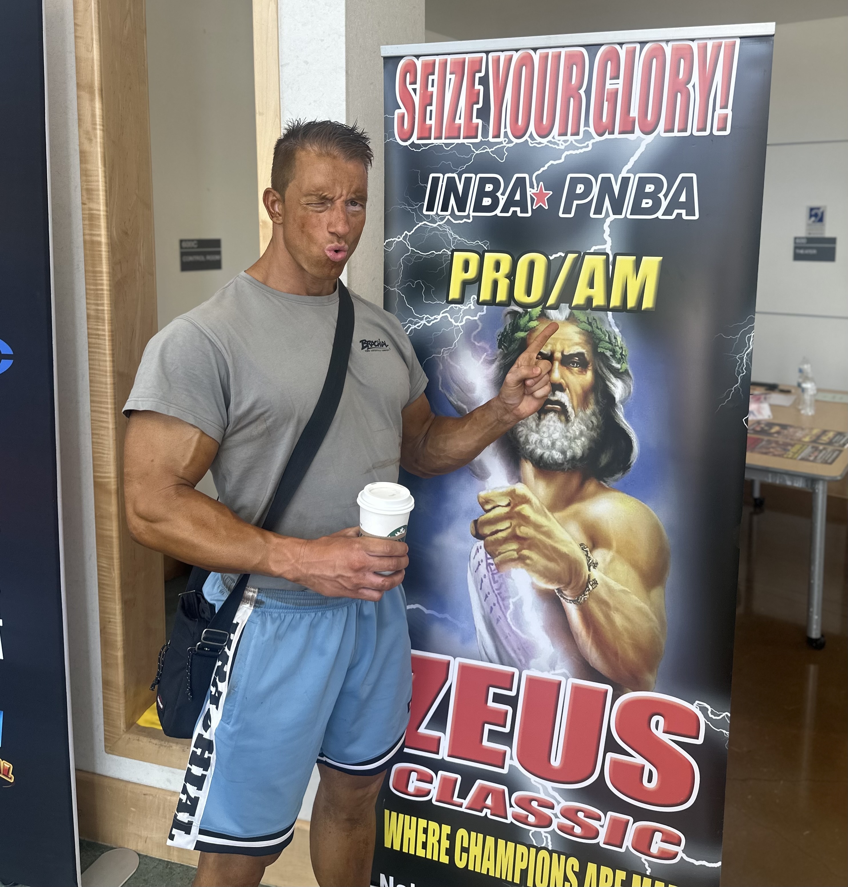 Stark: Christian Kellenberger bei den Zeus Classic in San Francisco.Bild: z
