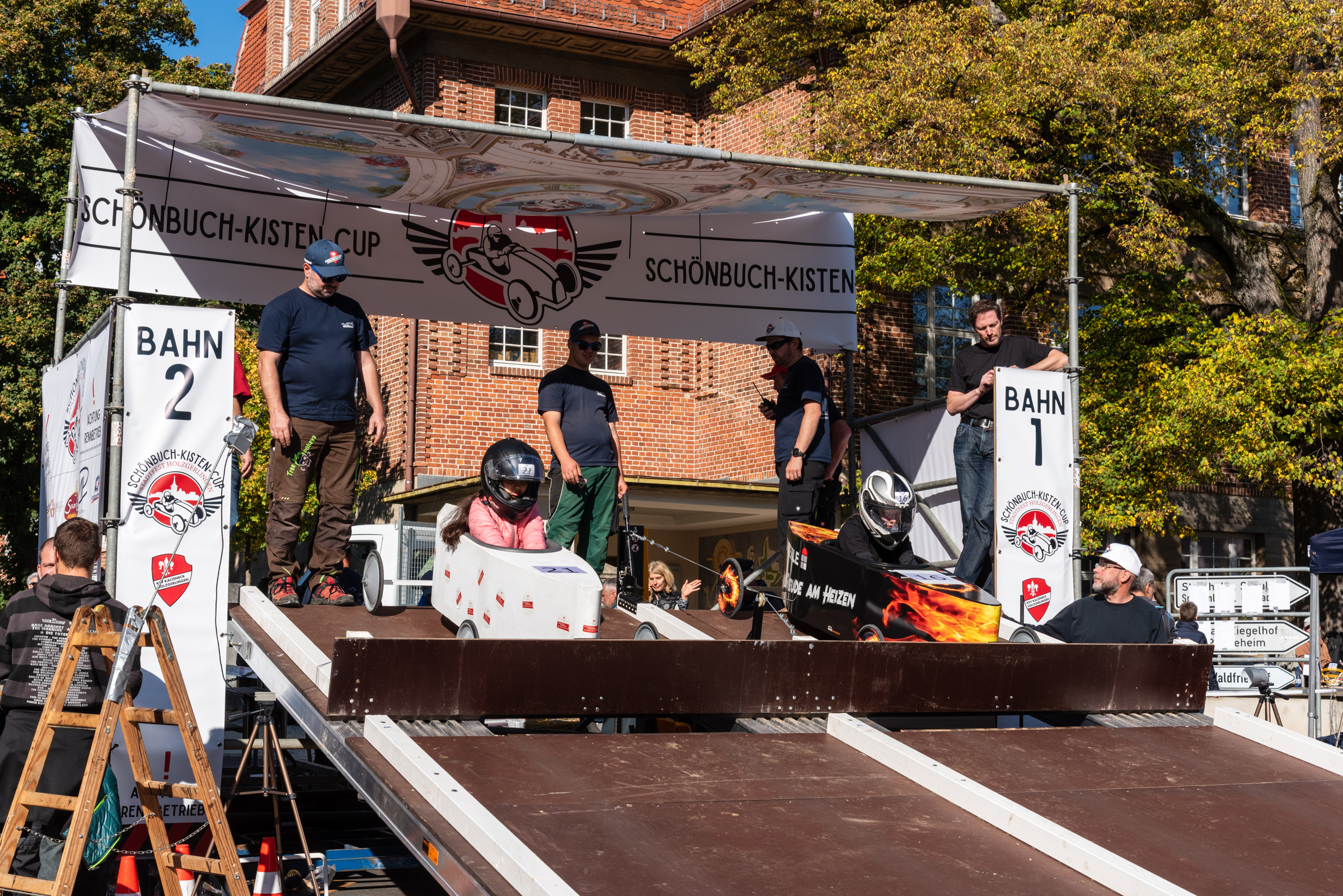 Startklar für die schnelle Fahrt. Bild: Nüßle