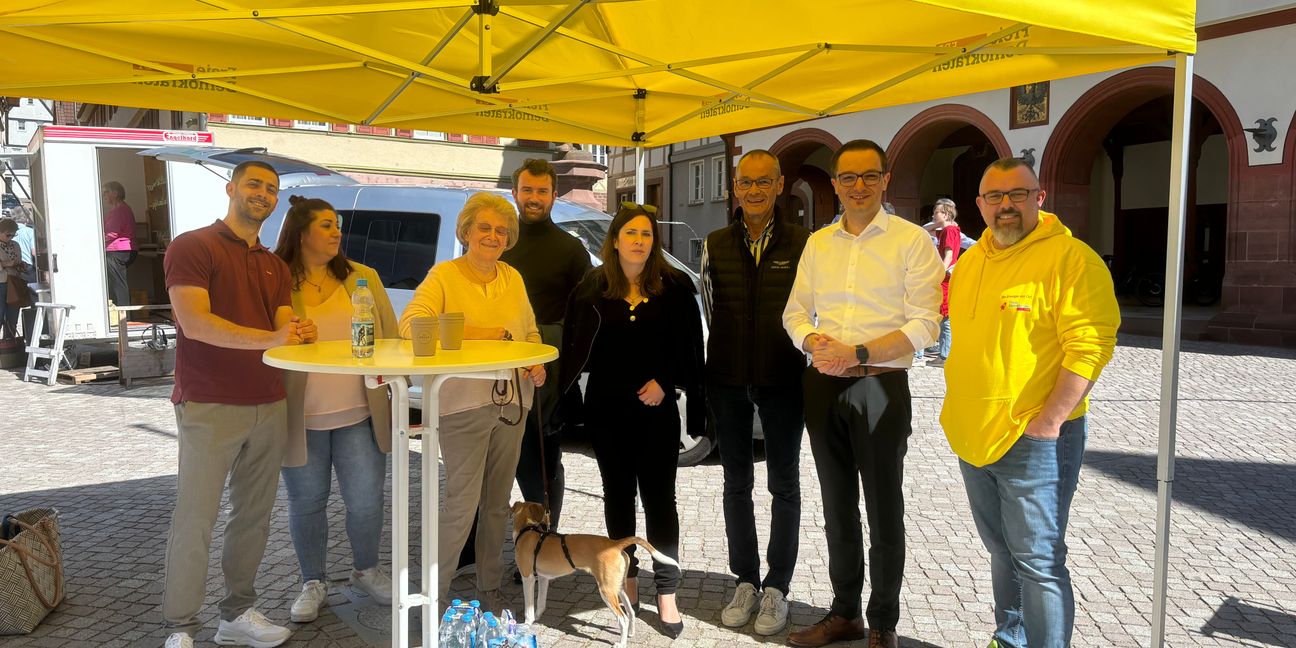 Die FDP in Weil der Stadt geht mit großem Optmismus in die heiße Phase des Kommunal-Wahlkampfs.Bild: z