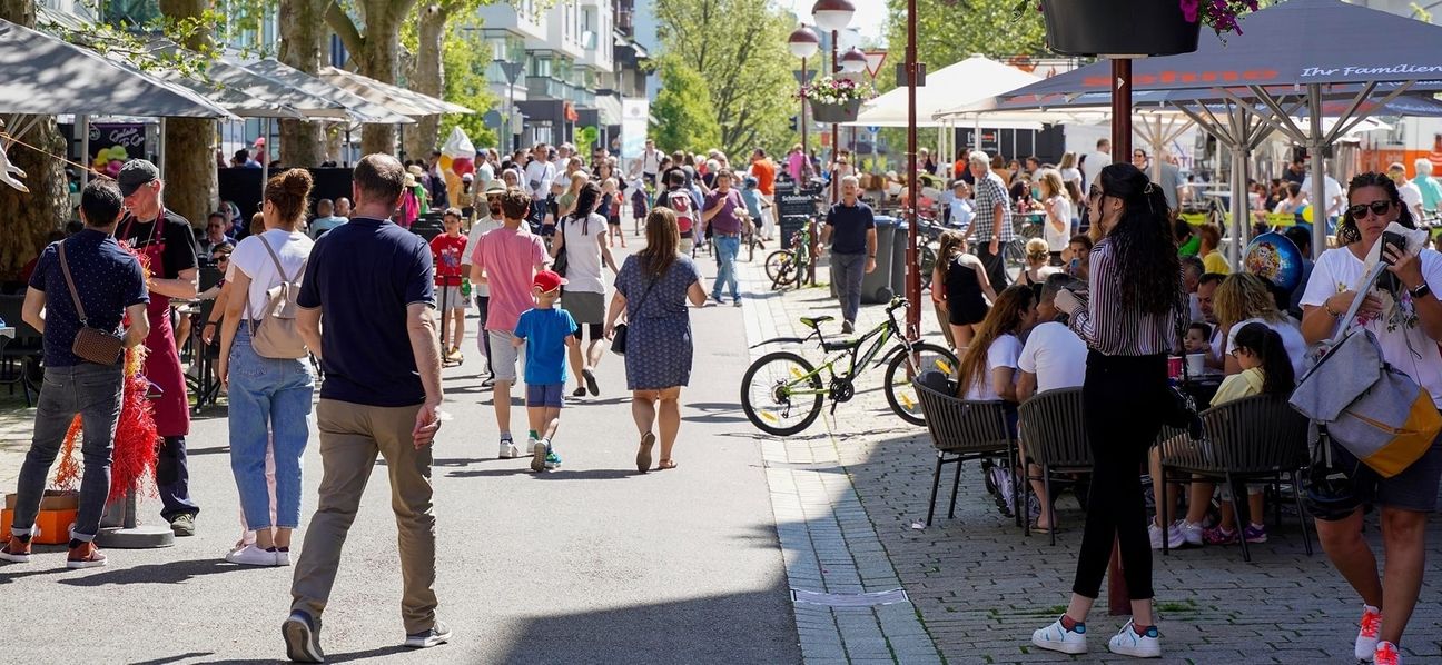 So sah es aus beim Verkaufsoffenen Sonntag 2022.