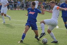 Der Einsatz von VfL-Innenverteidiger Finn Edelmann am Sonntag in Neuhausen ist noch nicht sicher