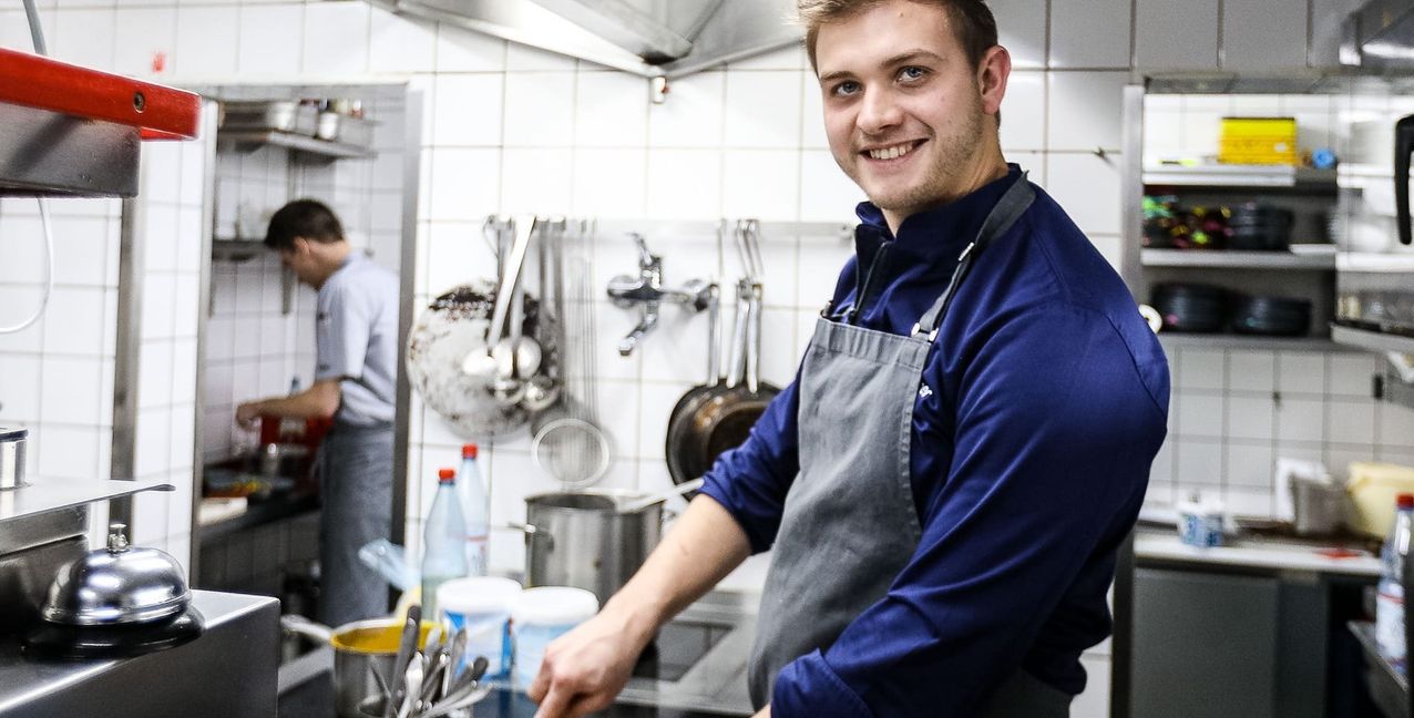 Der Guide Michelin zu Erik Metzgers Gasthof Krone: „Ein richtig sympathischer Gasthof, der wunderbar in die Region passt.Bild: Eibner-Pressefoto