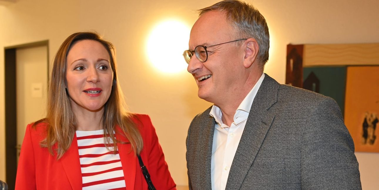 Für den SPD-Landesvorsitzenden Andreas Stoch ist die Böblinger Bundestagsabgeordnete Jasmina Hostert eine seiner wichtigsten Vertrauten.