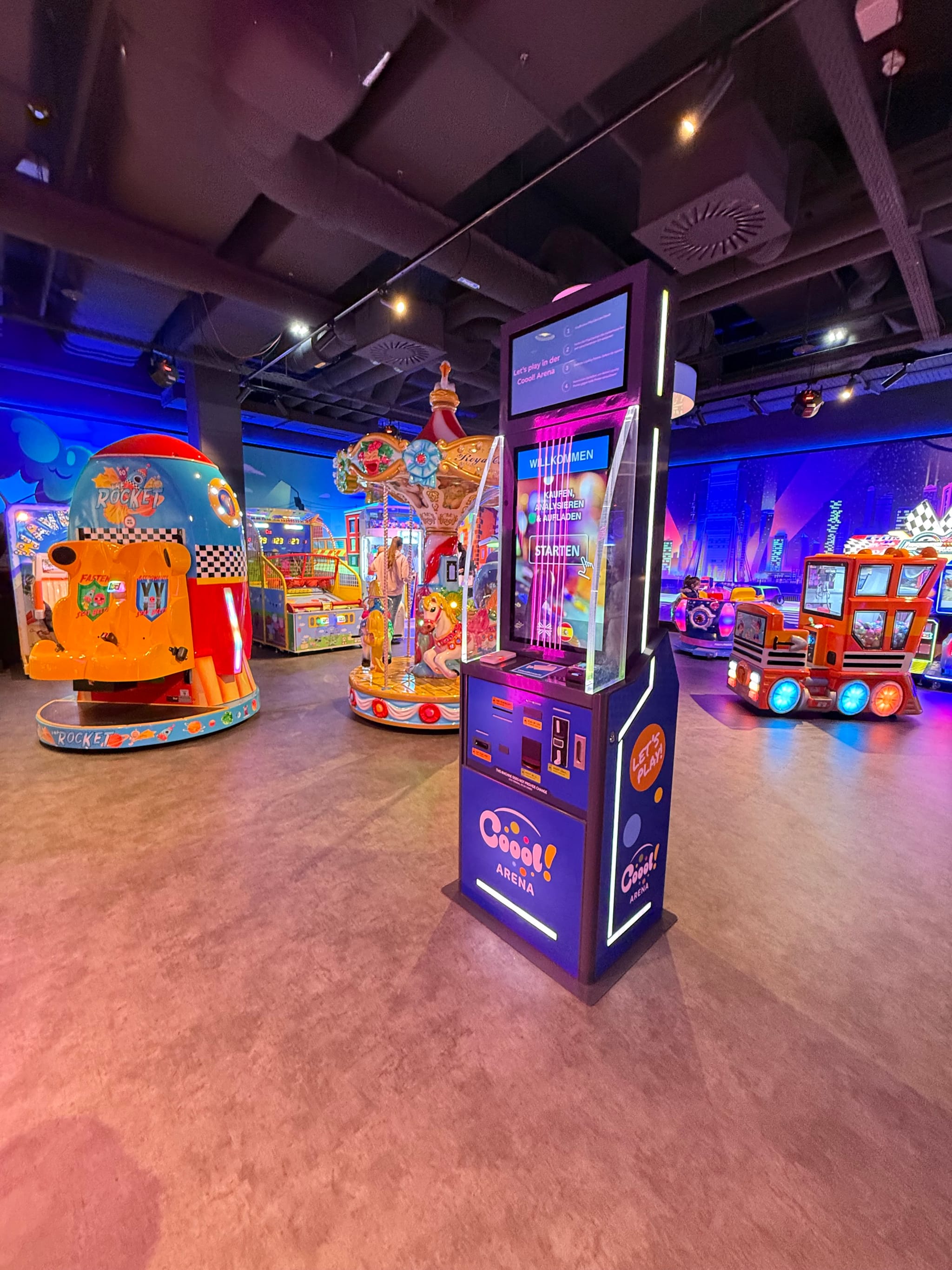 Die neue „Coool! Arena“ von Kiddieland in den Mercaden Böblingen.