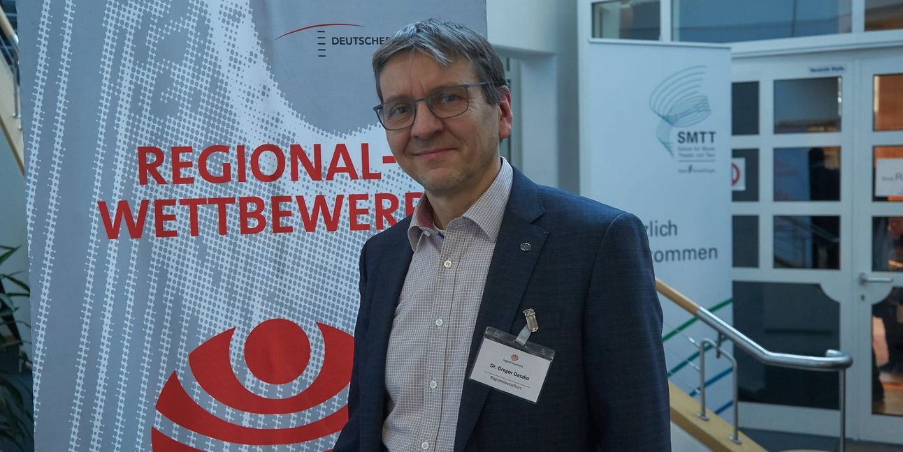 Gregor Daszko, Projektleiter Regionalwettbewerb Jugend musiziert.