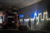 Die Sindelfinger Feuerwehr übte gemeinsam mit der Böblinger Feuerwehr den Ernstfall: In der südlichen Tunnelröhre ist ein Feuer ausgebrochen. Sie müssen den Brand löschen und die Personen im Tunnel suchen und retten.