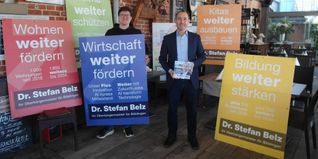 Jan Weccardt und Dr. Stefan Belz (von links).
