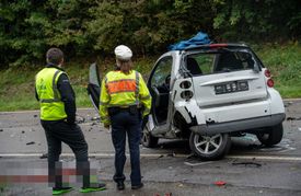 Bei einem schweren Unfall in der Nähe des Parkplatzes „Am Gatter“ kam im Oktober ein 21-Jähriger ums Leben.