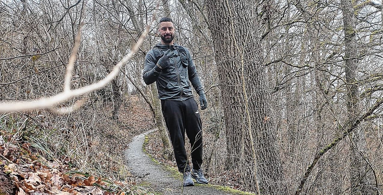 Diego Berretta endeckt das Laufen für sich. Zwangsläufig purzeln die Pfunde.