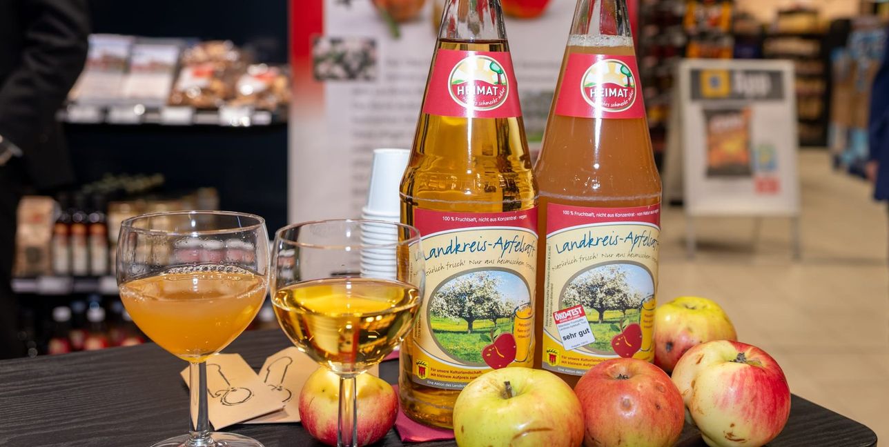 Der Landkreis-Apfelsaft schafft seit 28 Jahren einen Mehrwert für die Region.