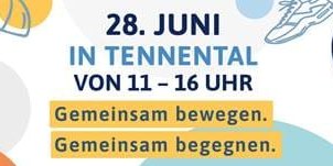 Mit diesem Plakat wirbt das Deckenpfronner Tennental für seinen Familiensporttag Ende Juni.