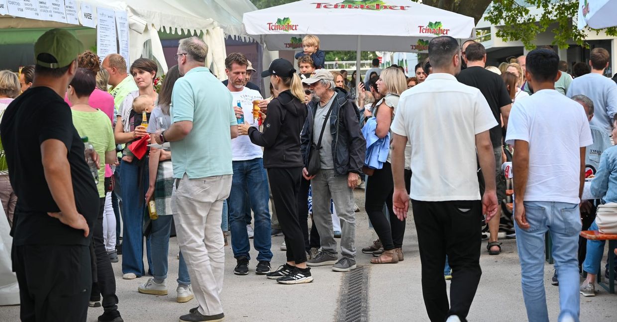 Scheint die Sonne, sind die Gasse voll.